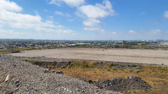 site image of Teesworks remediation project